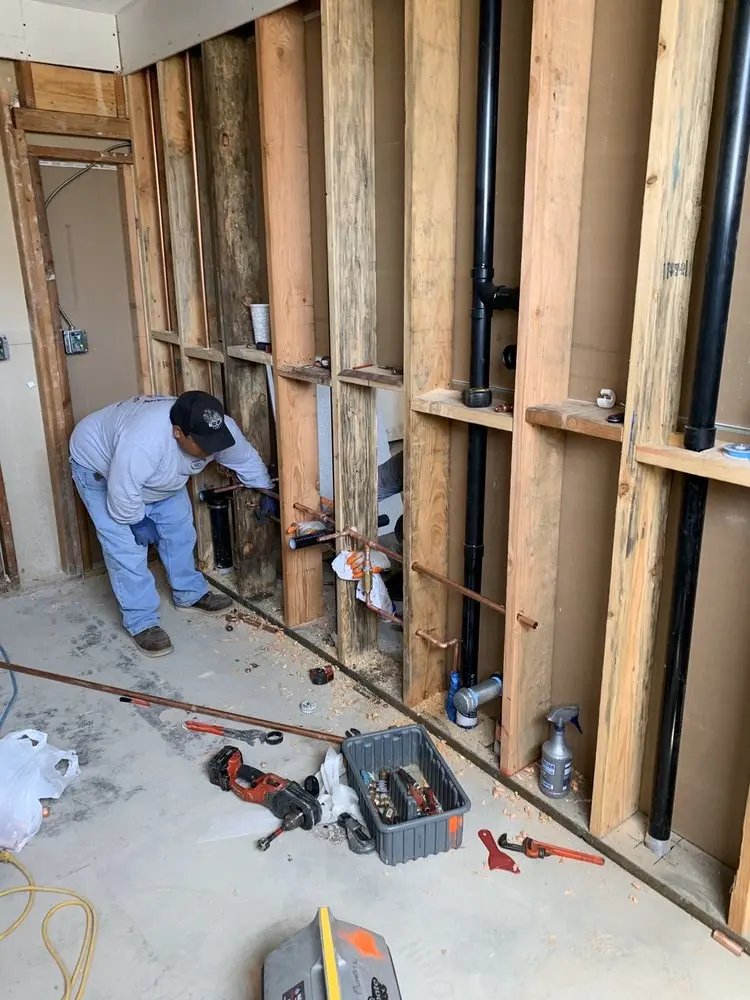 Commercial rough-in plumbing for Gas Line Repair in University Heights